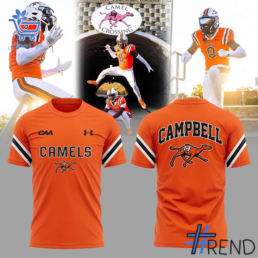 Sleek 3 Campbell Fighting Camels football 2025 Battle Camel Hoodie with bold design accents and flawless fit.