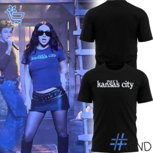 A timeless essential that elevates every outfit: 2 Charli XCX max's Kansas City Chiefs Shirt.