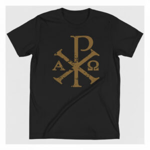 A timeless essential that elevates every outfit: Chi Rho T Shirt.