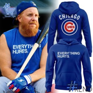 A timeless essential that elevates every outfit: 2 Chicago Cubs Everything Hurts Shirt.