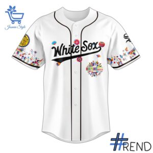 Premium quality and sleek design of Chicago White Sox National Hispanic Heritage Month Jersey.