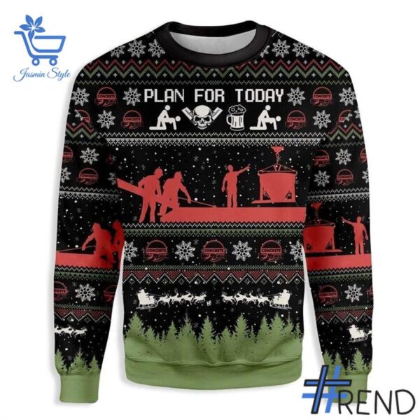 The latest design trend captured perfectly in 1 Christian Concrete Finisher Plan For Today Sweater.