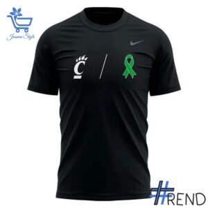 A timeless essential that elevates every outfit: 2 Cincinnati Bearcats 2025 Mental Health Matters T shirt.