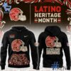 Premium quality and sleek design of Cleveland Browns Latino Heritage Month Hoodie.