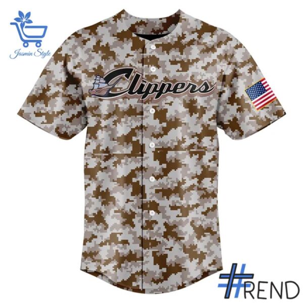 Express your true style with Columbus Clippers x Armed Forces Day Jersey.