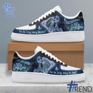 Premium quality and sleek design of Corpse Bride Air Force Shoes.
