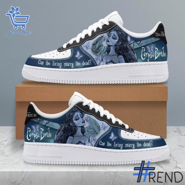 Premium quality and sleek design of Corpse Bride Air Force Shoes.