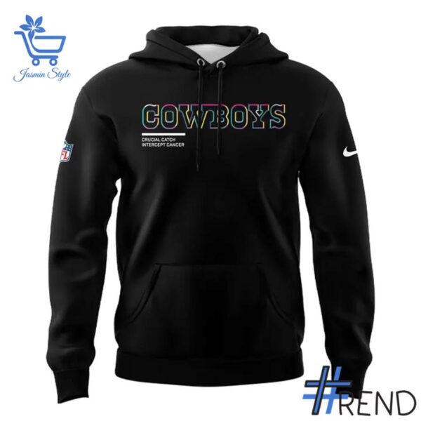 Dallas Cowboys NFL Crucial Catch Hoodie brings a fresh edge to your everyday outfit.