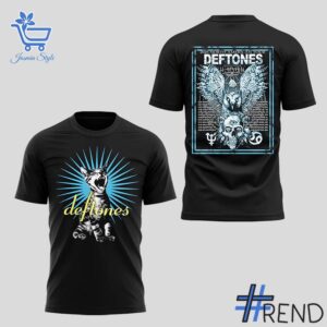 Fresh seasonal style featuring Deftones tour T Shirt.