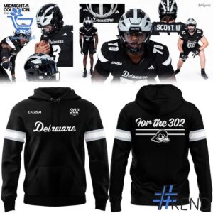Sleek 1 Delaware Football Midnight Collection Uniform Hoodie with bold design accents and flawless fit.
