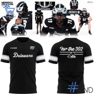 Sleek 4 Delaware Football Midnight Collection Uniform Hoodie with bold design accents and flawless fit.