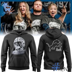 Fresh seasonal style featuring Detroit Lions Gray Hoodie.