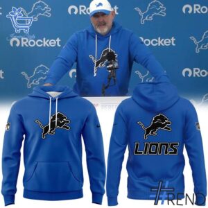 Detroit Lions Hoodie brings a fresh edge to your everyday outfit.