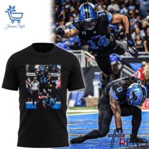 Eye-catching Detroit Lions Amon Ra St Brown Jahmyr Gibbs Superman x Spider Man Celly Shirt 1 jpg designed to upgrade your everyday outfit.