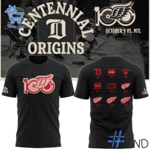 Premium quality and sleek design of Detroit Red Wings Centennial Original Shirt.