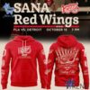 High-quality 1 Detroit Red Wings Century Club SANA Hoodie that brings your outfit to life.
