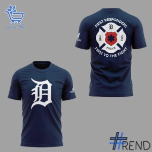 Premium quality and sleek design of Detroit Tigers Fire Police EMS Shirt.