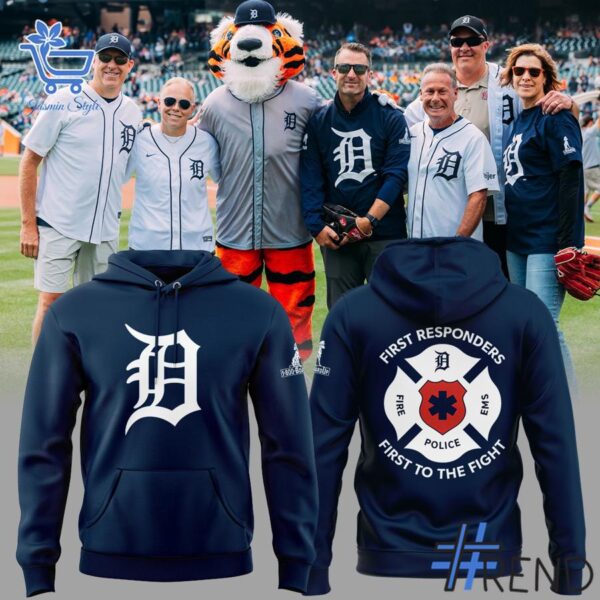Premium quality and sleek design of Detroit Tigers Fire Police EMS Shirt.