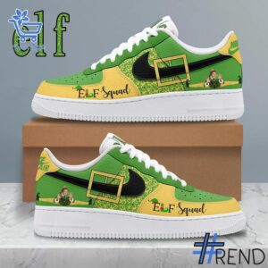 Sleek 1 ELF Squad Nike Air Force 1 that complements both casual and streetwear styles.