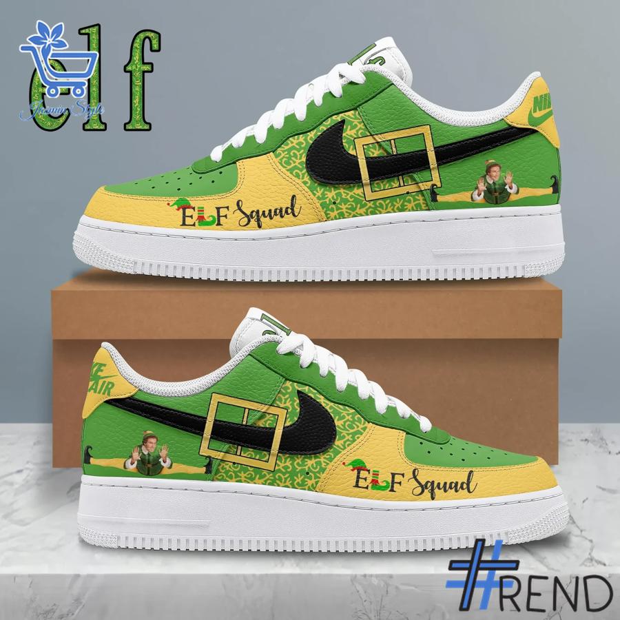 Sleek 1 ELF Squad Nike Air Force 1 that complements both casual and streetwear styles.