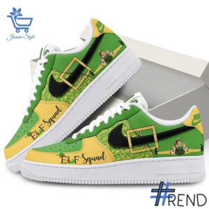 Sleek 2 ELF Squad Nike Air Force 1 that complements both casual and streetwear styles.