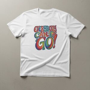 Fresh seasonal style featuring EVERYBODY CAN'T GO Shirt.