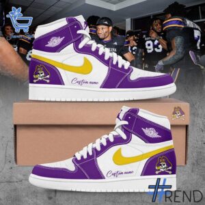 Sleek 1 East Carolina Pirates football Air Jordan Shoes with bold design accents and flawless fit.