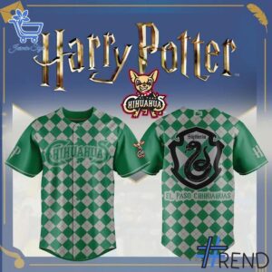 Express your true style with El Paso Chihuahuas Harry Potter Night Jersey.