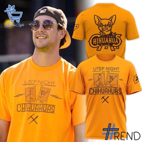 Premium quality and sleek design of El Paso Chihuahuas UTEP Night Shirt.