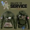 High-quality 1 Georgia Tech Football 2025 Military Appreciation Hoodie that brings your outfit to life.