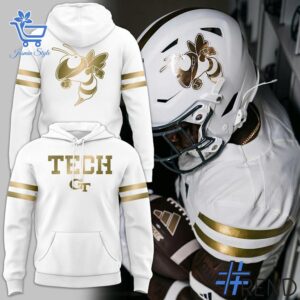 A timeless essential that elevates every outfit: 2 Georgia Tech Yellow Jackets Whites Uniform Shirt.
