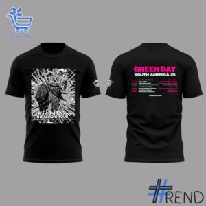 The latest design trend captured perfectly in 2 Green Day The Saviors Tour 2025 Shirt.