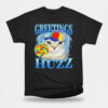 A timeless essential that elevates every outfit: Greetings Huzz Lolipop Cat T Shirt.