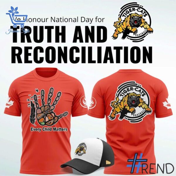 Premium quality and sleek design of Hamilton Tiger Cats Truth and Reconciliation Day Hoodie.