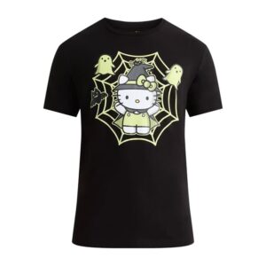 Fresh seasonal style featuring Hello Kitty Halloween T Shirt.