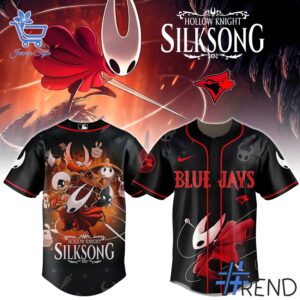 Fresh seasonal style featuring Hollow Knight Silksong Toronto Blue Jays Jersey.