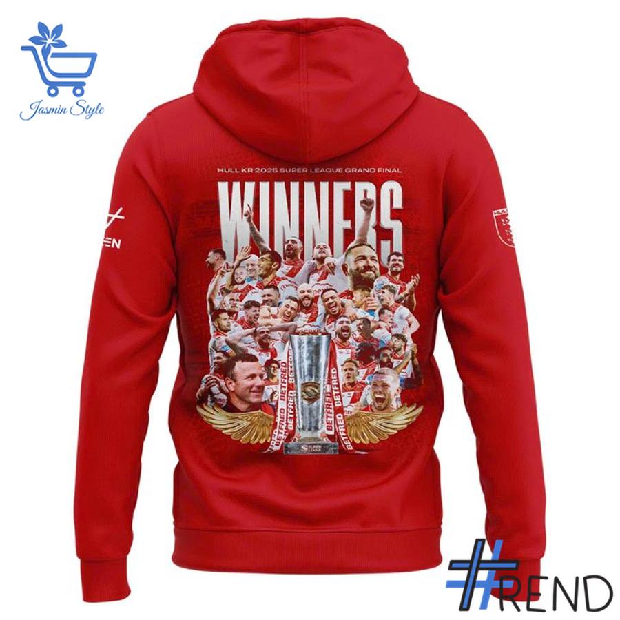 High-quality 2 Hull KR TREBLE WINNERS 2025 Hoodie that brings your outfit to life.