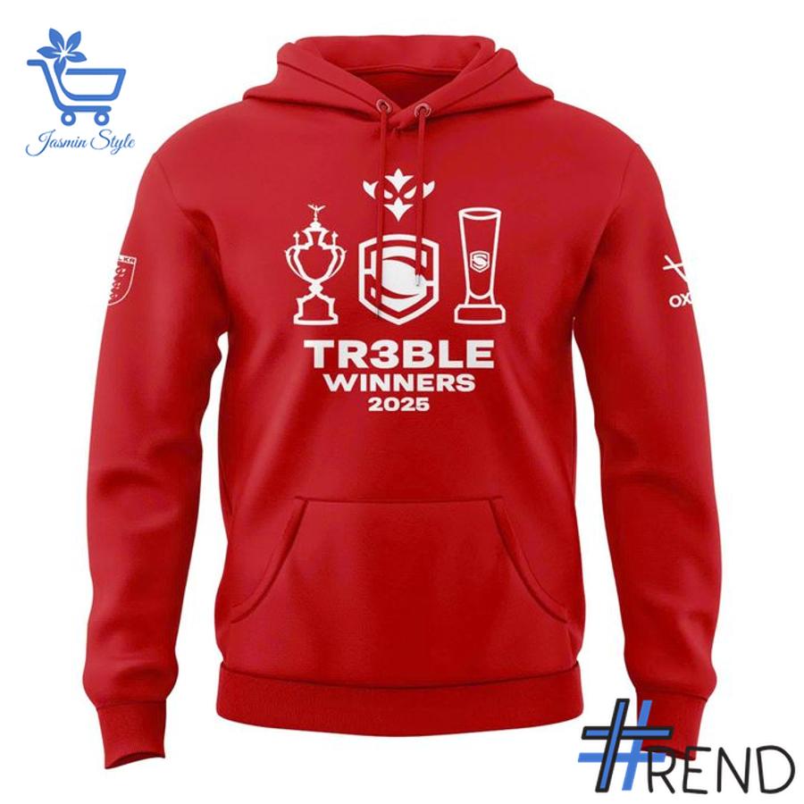 High-quality 3 Hull KR TREBLE WINNERS 2025 Hoodie that brings your outfit to life.