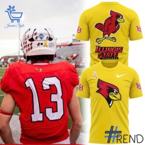High-quality 1 Illinois State Football Childhood Cancer Awareness Month Shirt that brings your outfit to life.