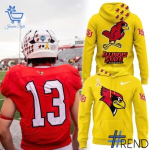 High-quality 2 Illinois State Football Childhood Cancer Awareness Month Shirt that brings your outfit to life.