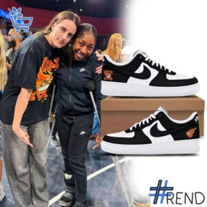 Fresh seasonal style featuring Indiana Fever Nike Air Force.