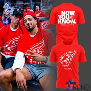A timeless essential that elevates every outfit: 1 Indiana Fever Now You Know 2025 Playoffs Shirt.