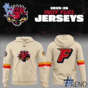 The latest design trend captured perfectly in 2 Indy Fuel Jersey 2025 26 Black Hoodie.