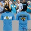 A timeless essential that elevates every outfit: 1 Jacksonville Jaguars AEW 2025 Tshirt.