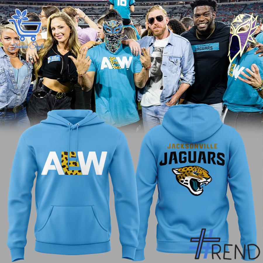 A timeless essential that elevates every outfit: 2 Jacksonville Jaguars AEW 2025 Tshirt.