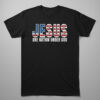 The latest design trend captured perfectly in Jesus One Nation Under God Shirt.