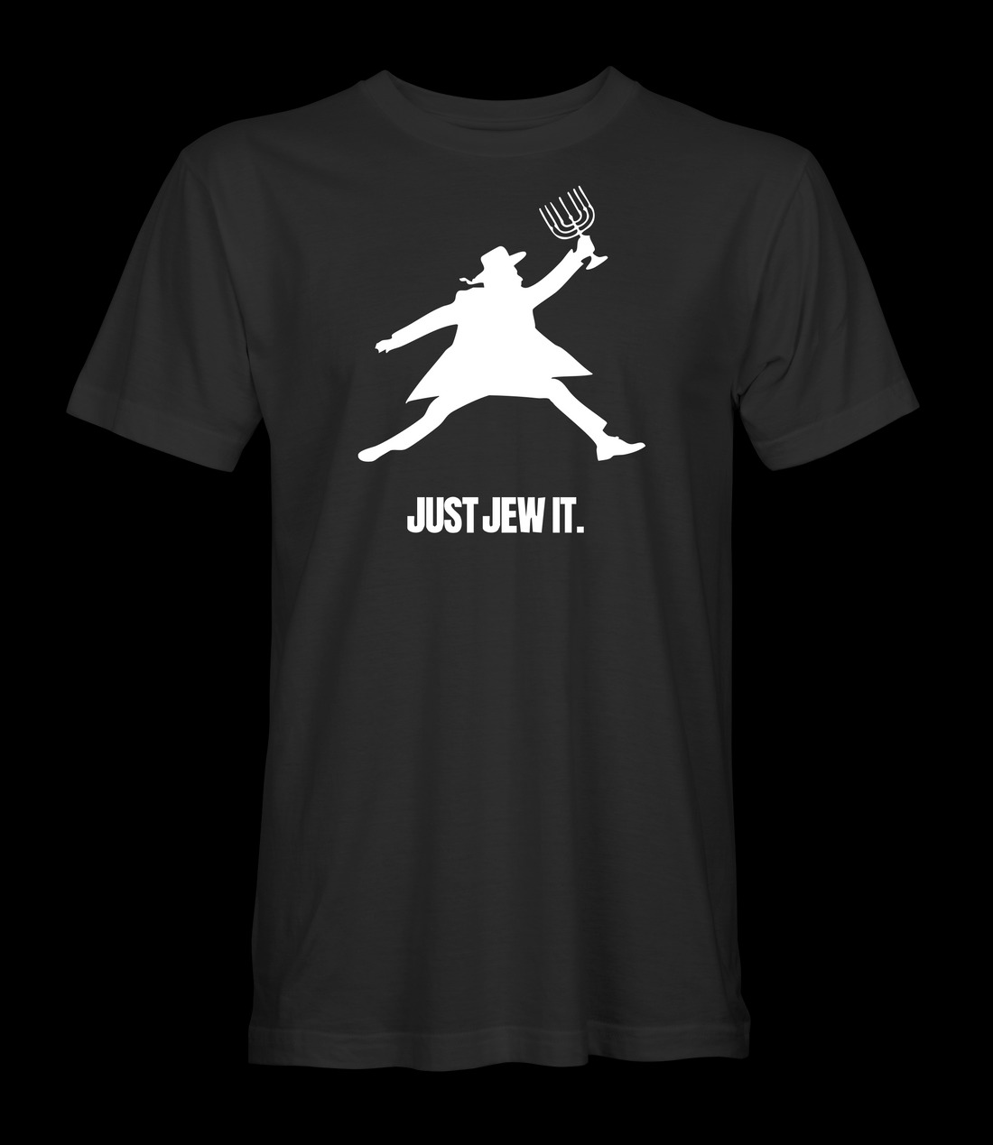 A timeless essential that elevates every outfit: Just Jew It T Shirt.