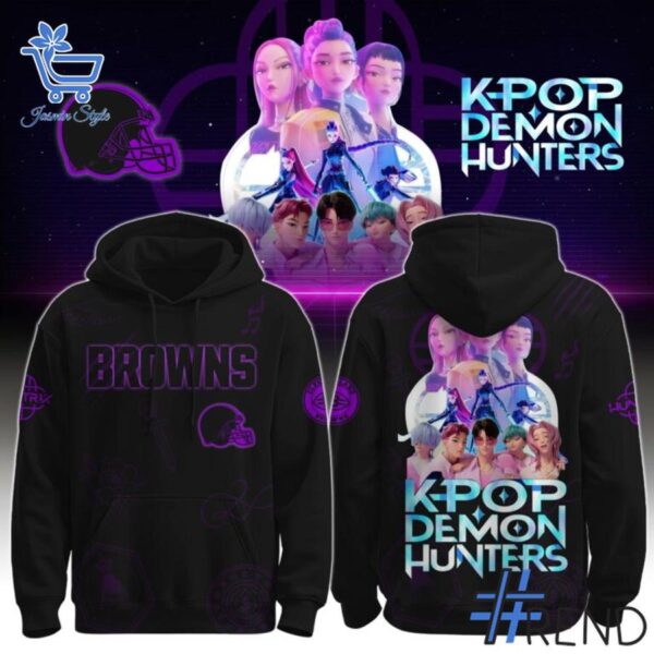 Premium quality and sleek design of K Pop Demon Hunters NFL custom team Hoodie.