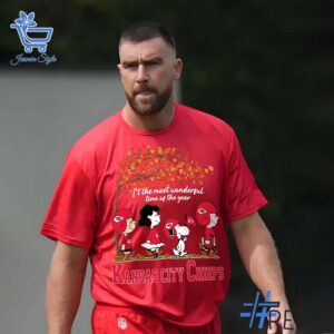 Premium quality and sleek design of Kansas City Chief Peanuts Shirt.