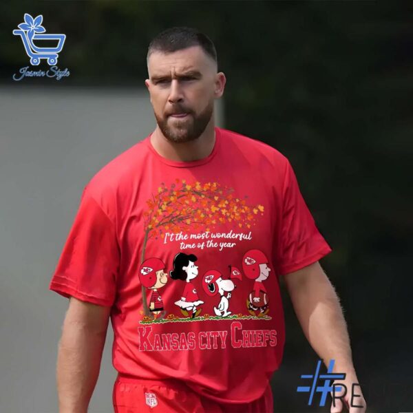 Premium quality and sleek design of Kansas City Chief Peanuts Shirt.